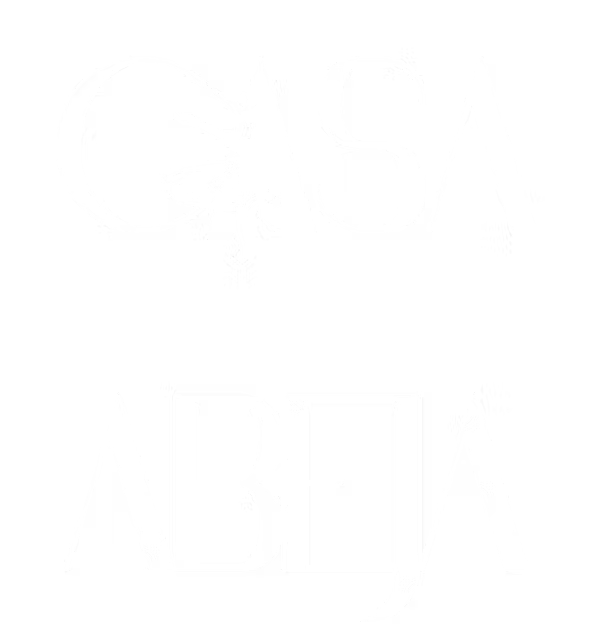 Casa Abeja logo - elegant serif typography with decorative bee illustration